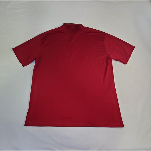 Nike Golf Size XXL Mens Polo Shirt Dri Fit Burgundy Casual Ca12 - Picture 6 of 6